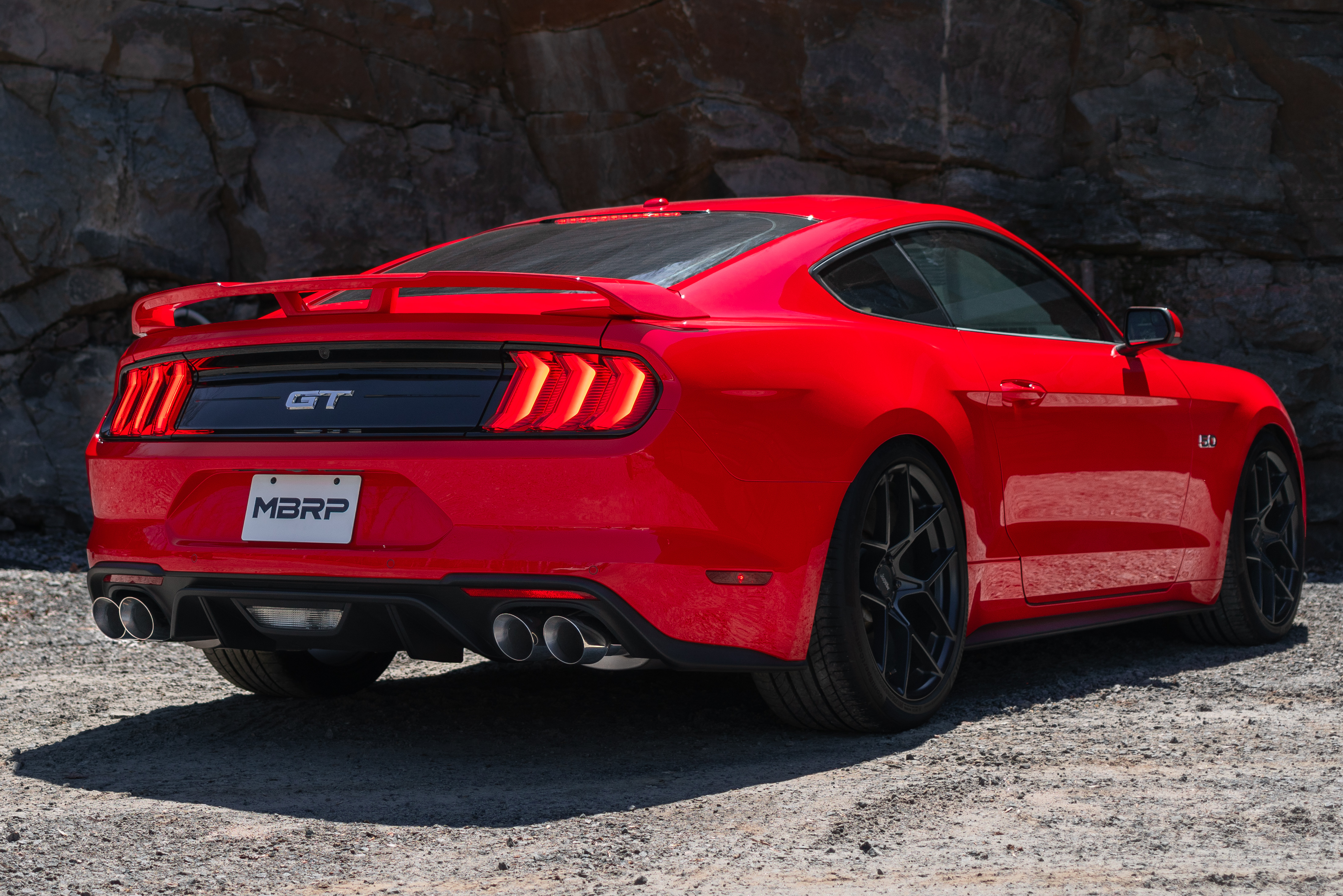 Mustang GT with mbrp exhaust