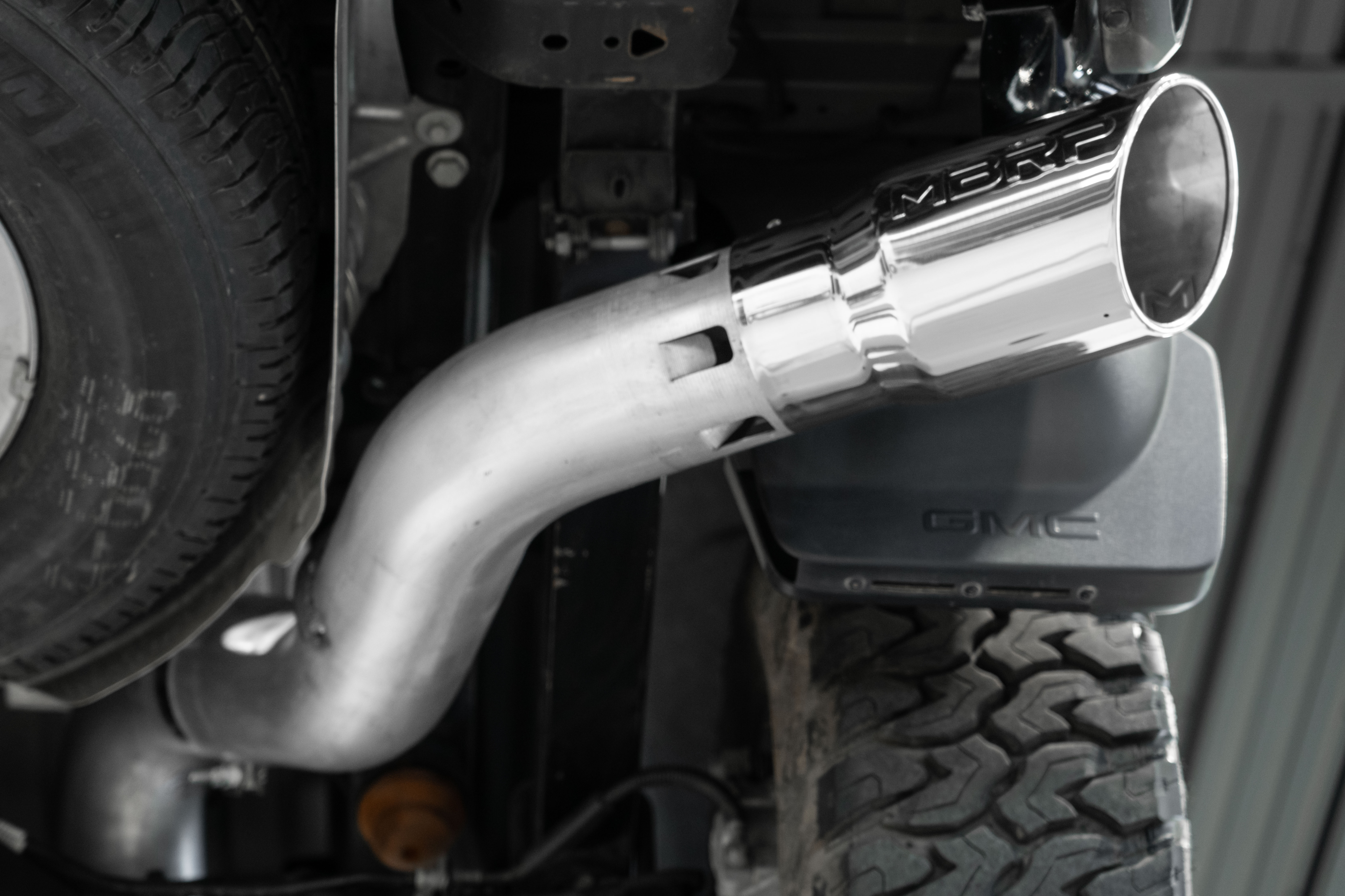 mbrp diesel exhaust on a GMC