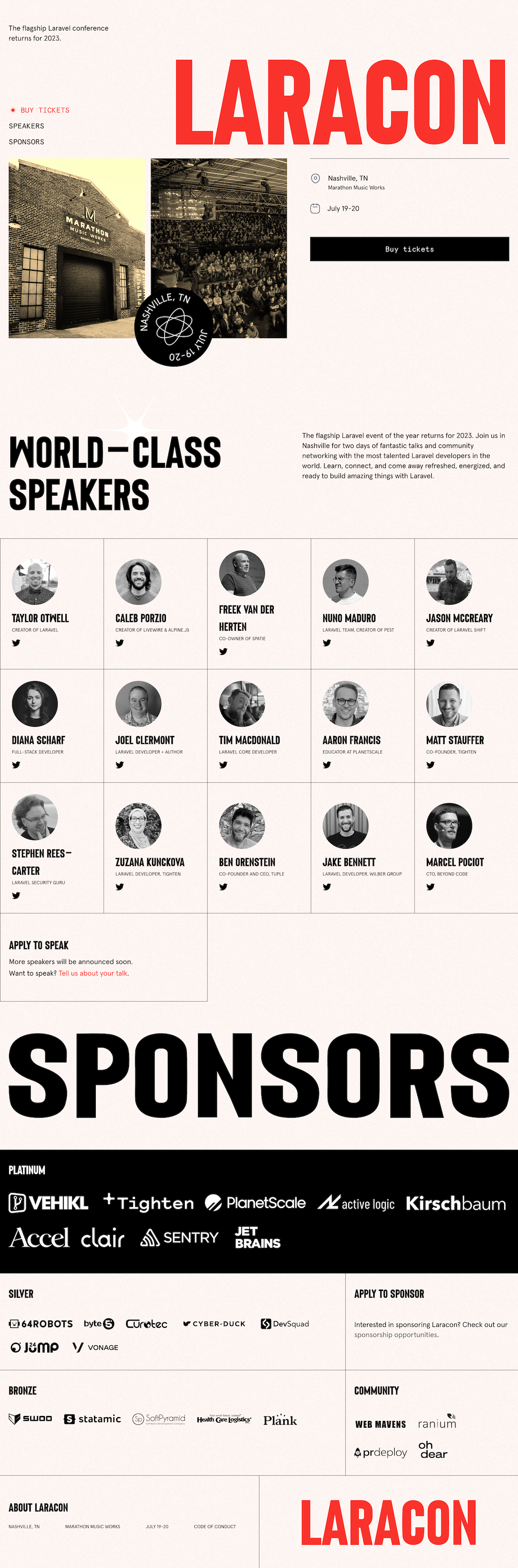 laracon.us (2023) screenshot