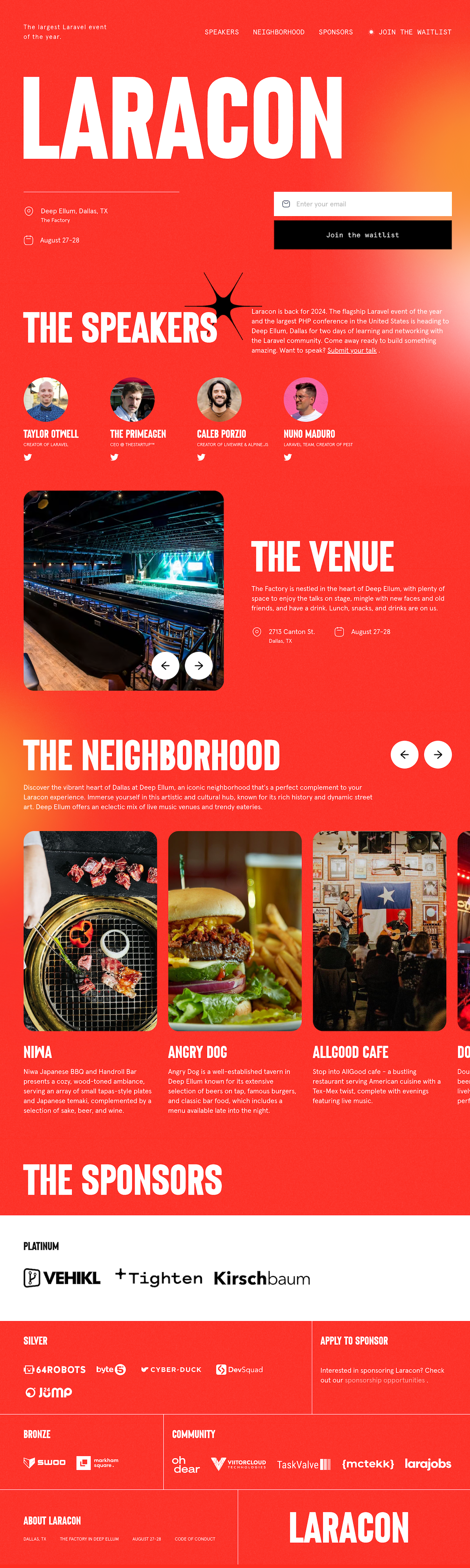 laracon.us screenshot