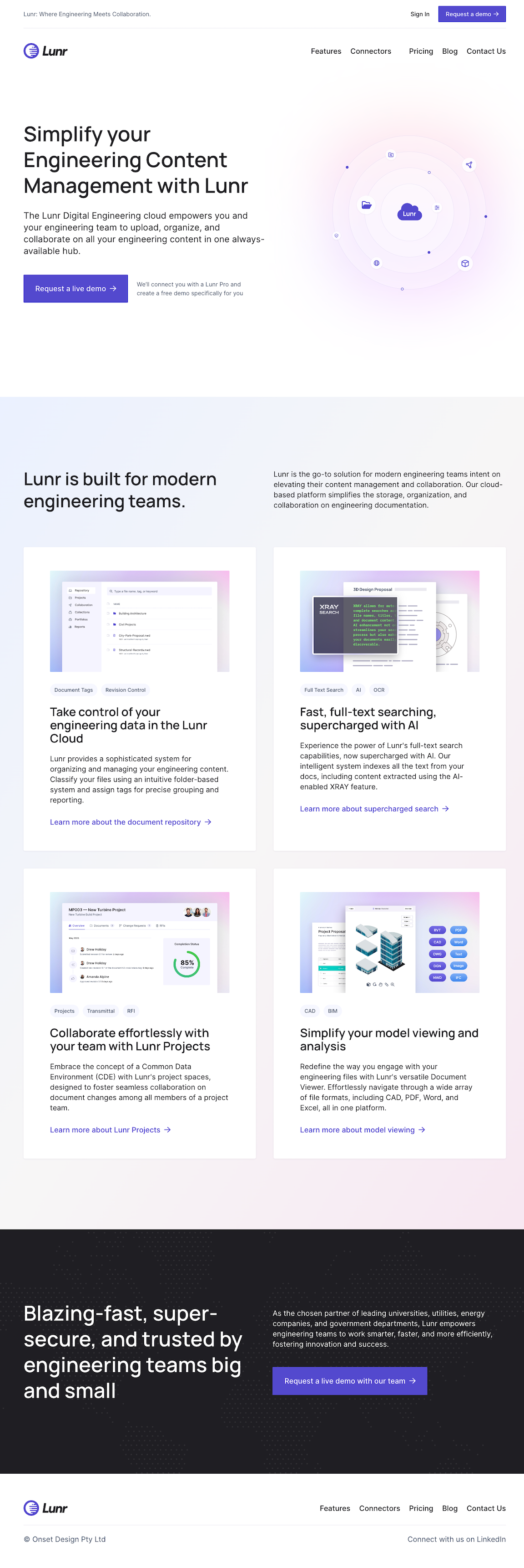 lunr.app screenshot