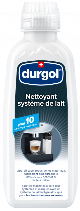 durgol nettoyant système de lait