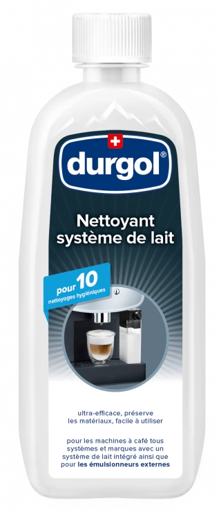 durgol nettoyant système de lait