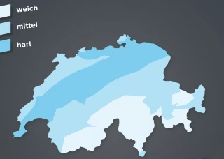 Wo gibt es kalkhaltiges Wasser in der Schweiz? Wo gibt es kalkhaltiges Wasser in der Schweiz?