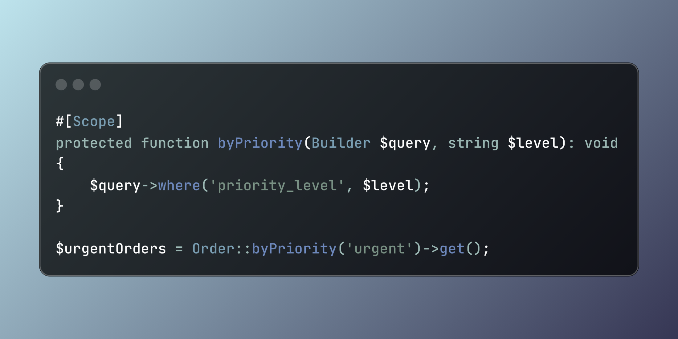Enhancing Laravel Queries with Reusable Scope Patterns