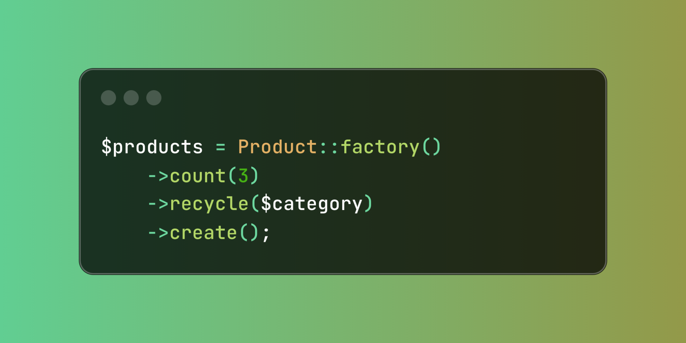 Optimizing Factory Data Creation with Laravel's recycle Method