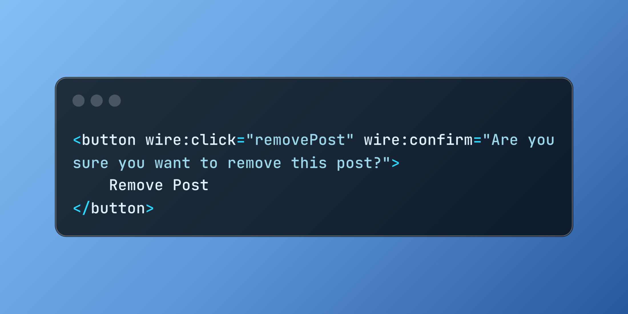 Implementing User Confirmation Dialogs in Laravel Livewire with wire:confirm