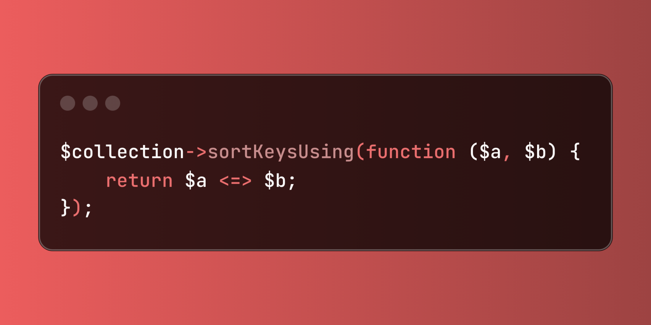 Custom Key Sorting in Laravel Collections