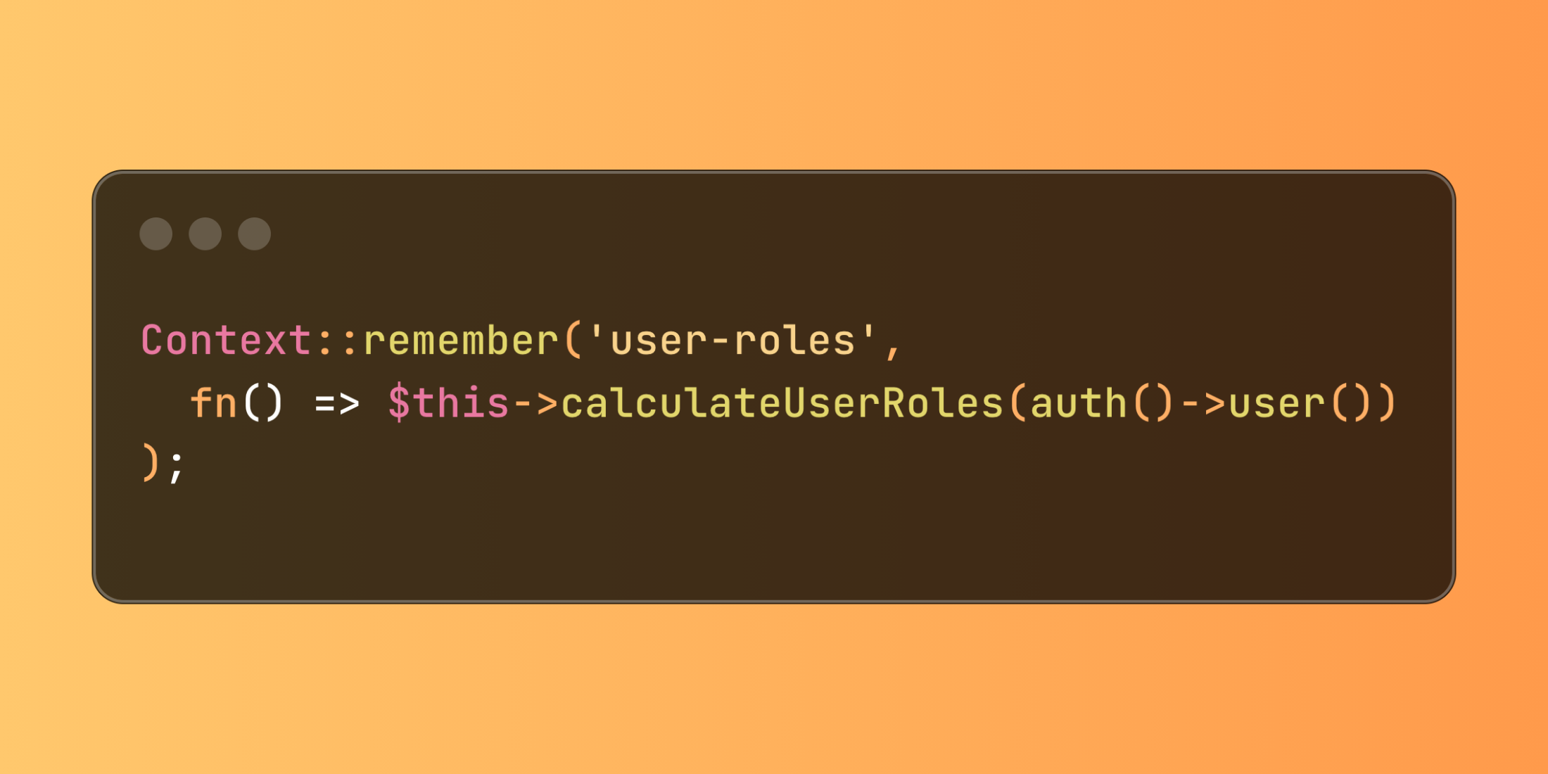 Efficient Context Management with Laravel's Remember Functions