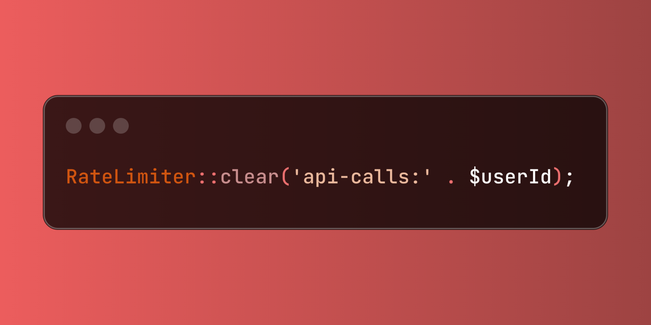 Reset Rate Limits Dynamically with Laravel's clear Method