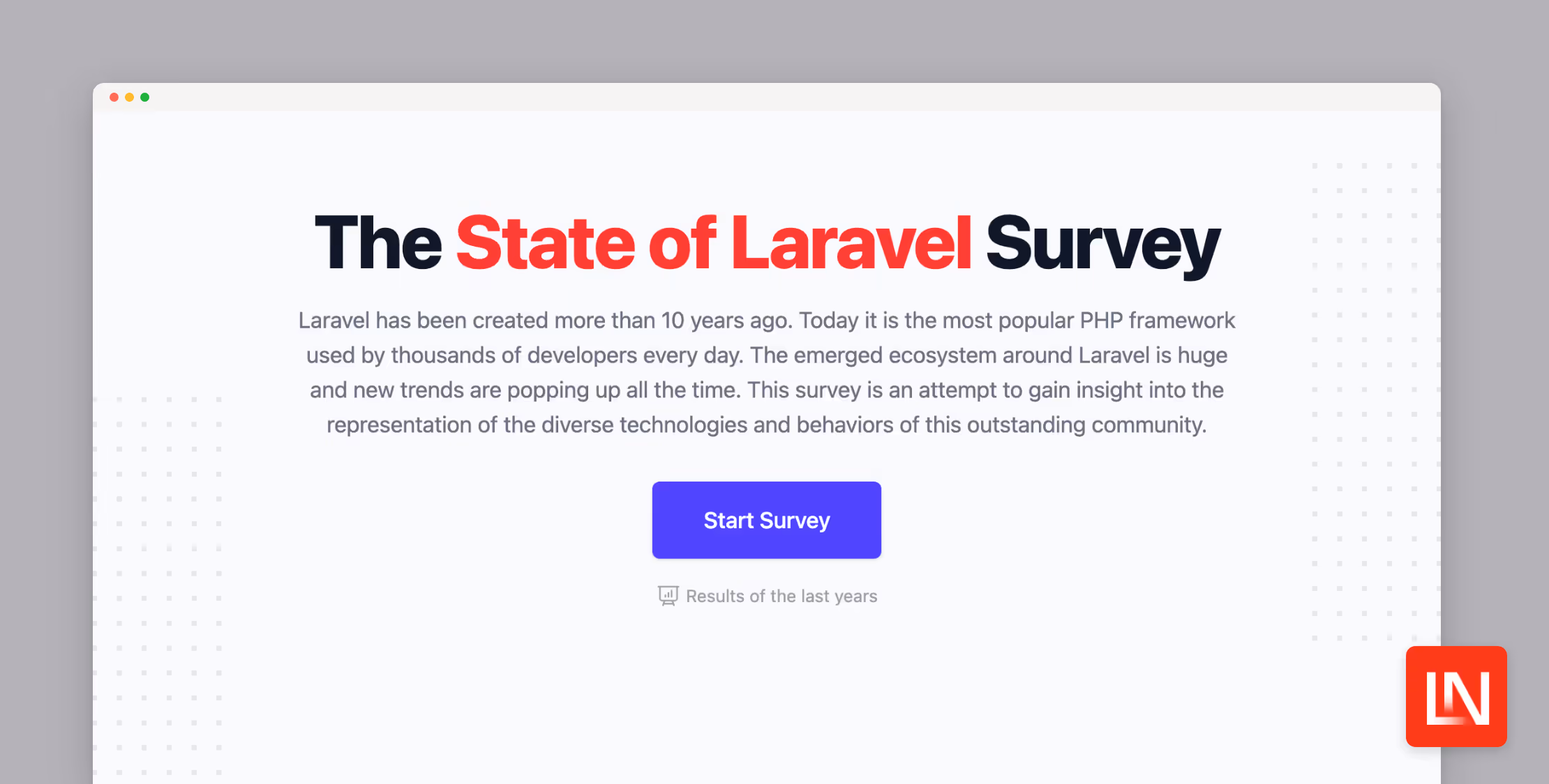 State of Laravel 2026 Survey Is Now Open image