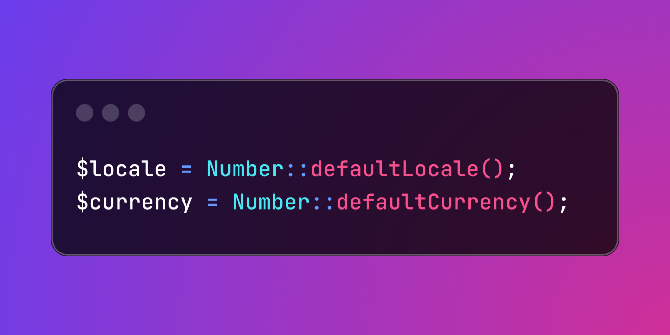 Accessing Locale and Currency Defaults in Laravel