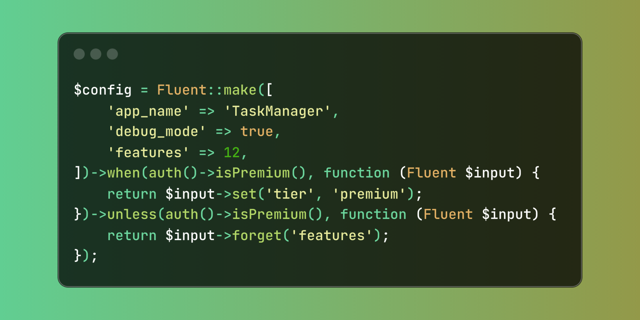 Streamline Conditional Logic with Laravel's Fluent Conditionable Trait
