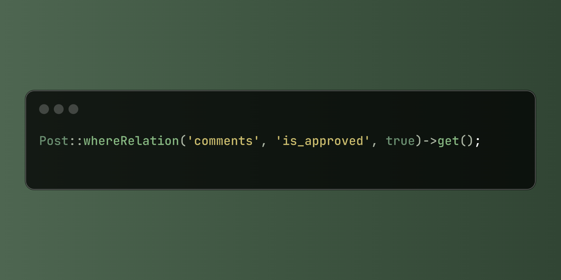 Eloquent Relationship Queries in Laravel with whereRelation