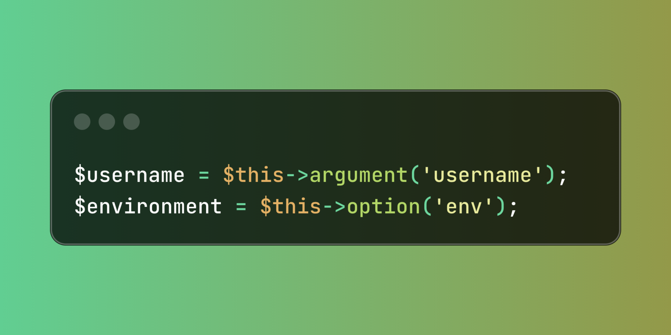 Retrieving Command Parameters in Laravel Artisan