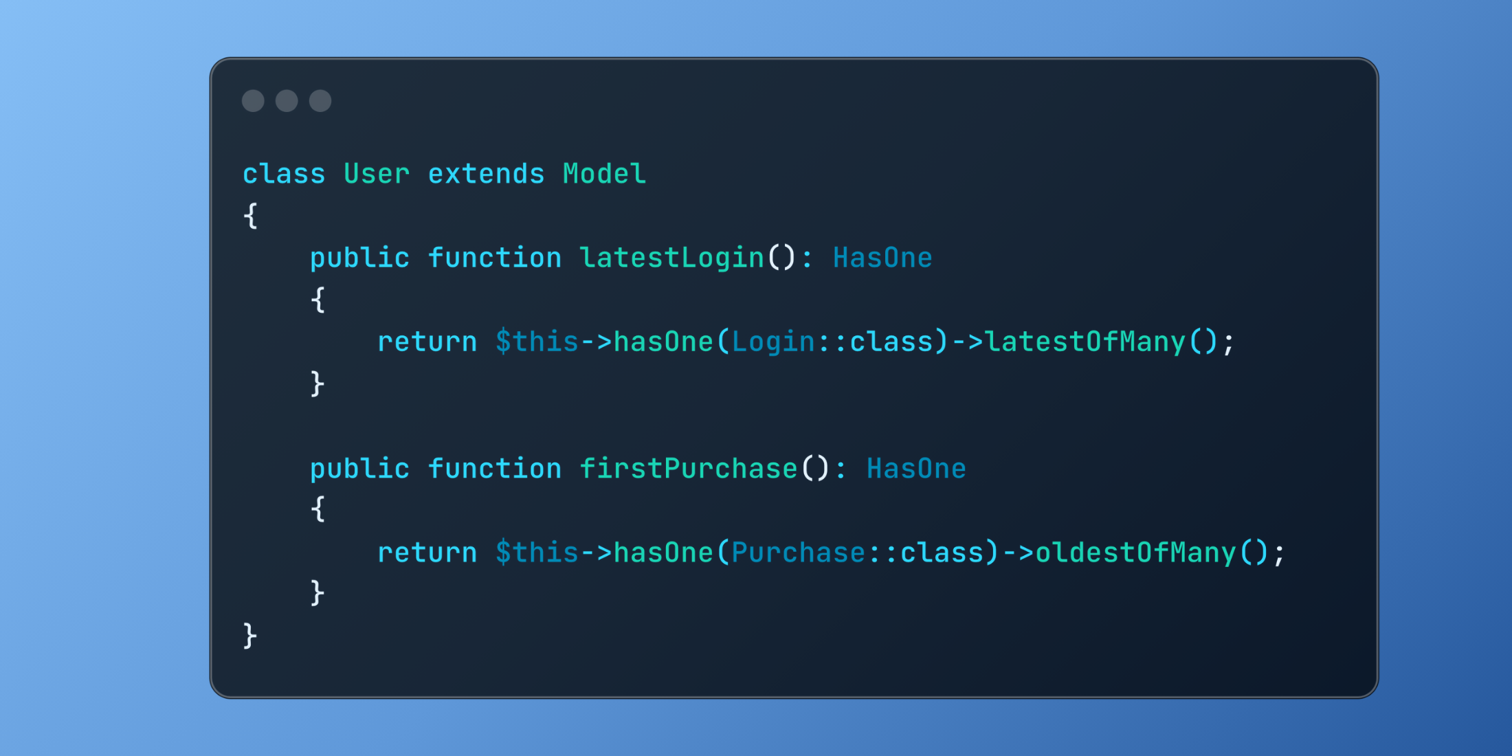 Latest and Oldest Relationship Methods in Laravel