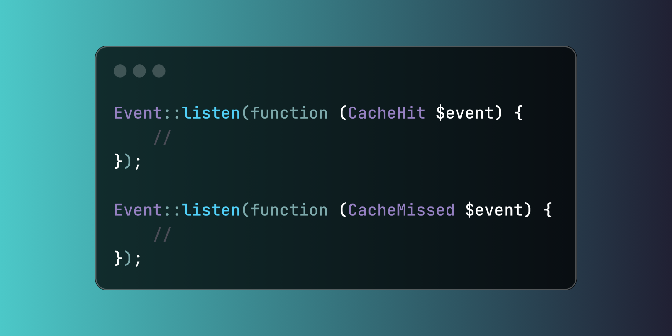 Tracking Cache Activity with Laravel Events