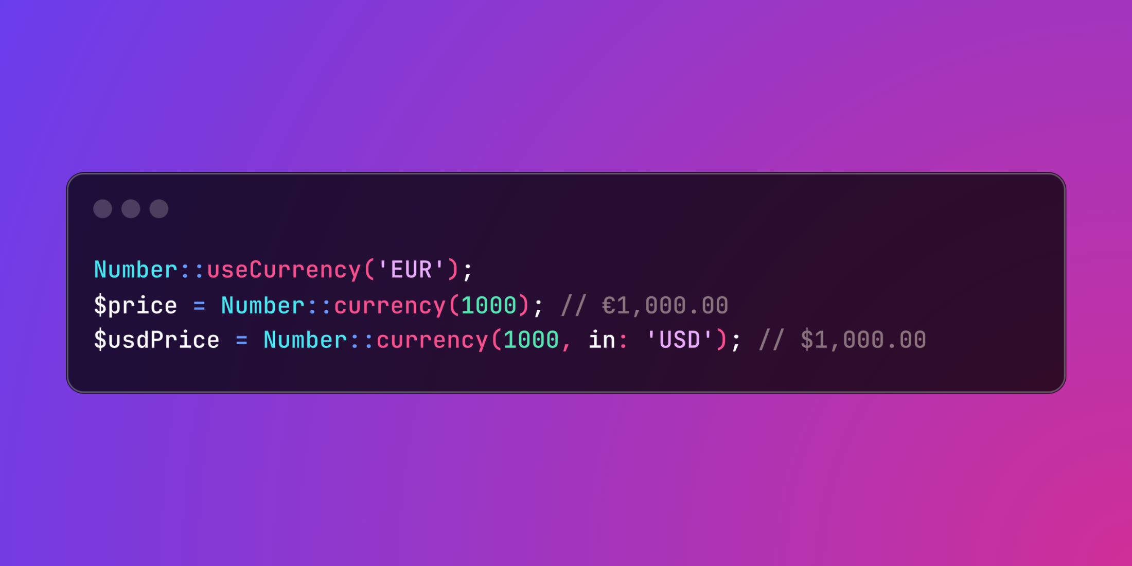 Currency Formatting with Laravel's Enhanced Number Helper