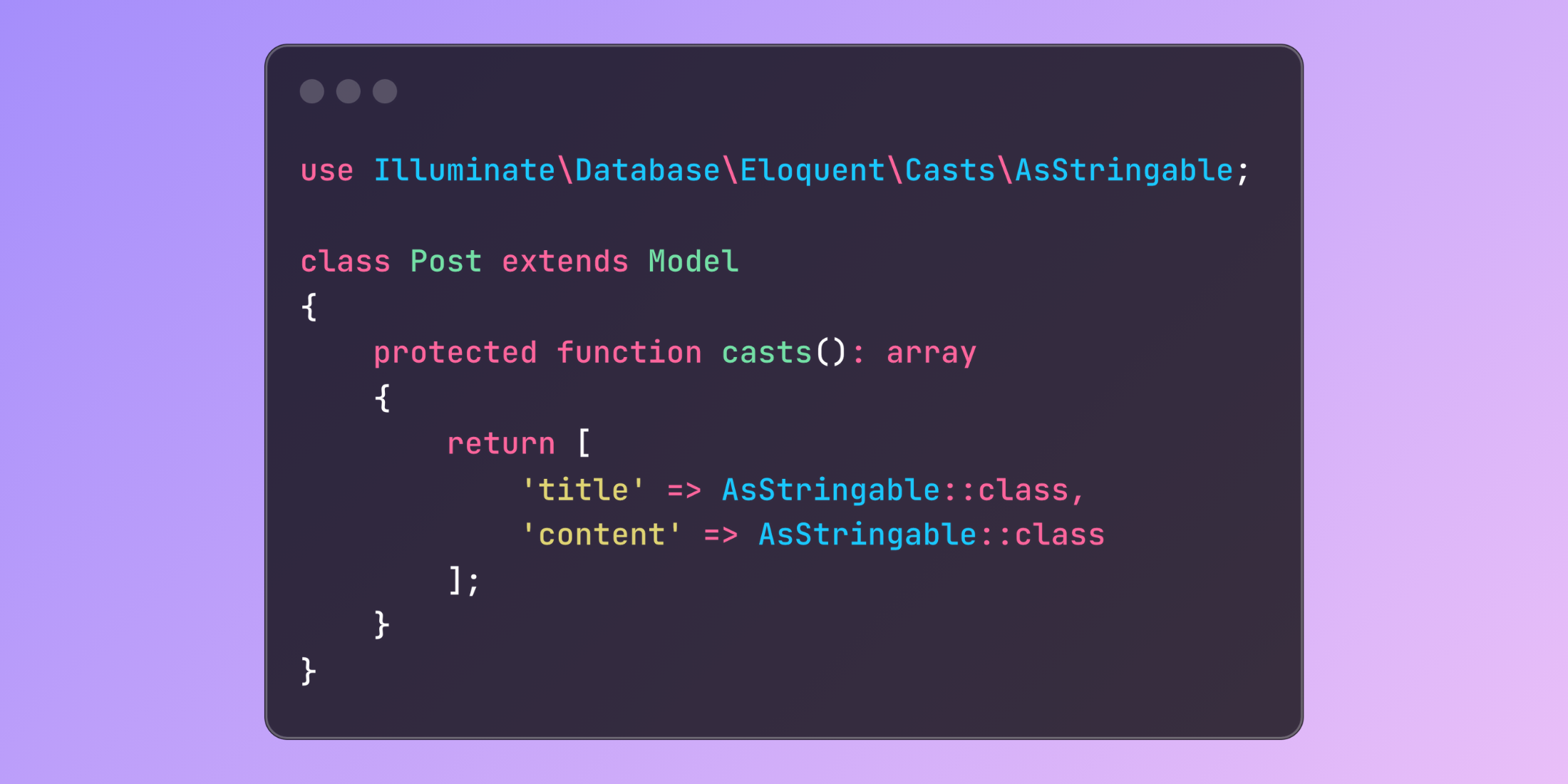 Streamline Your Laravel Models with Stringable Attributes