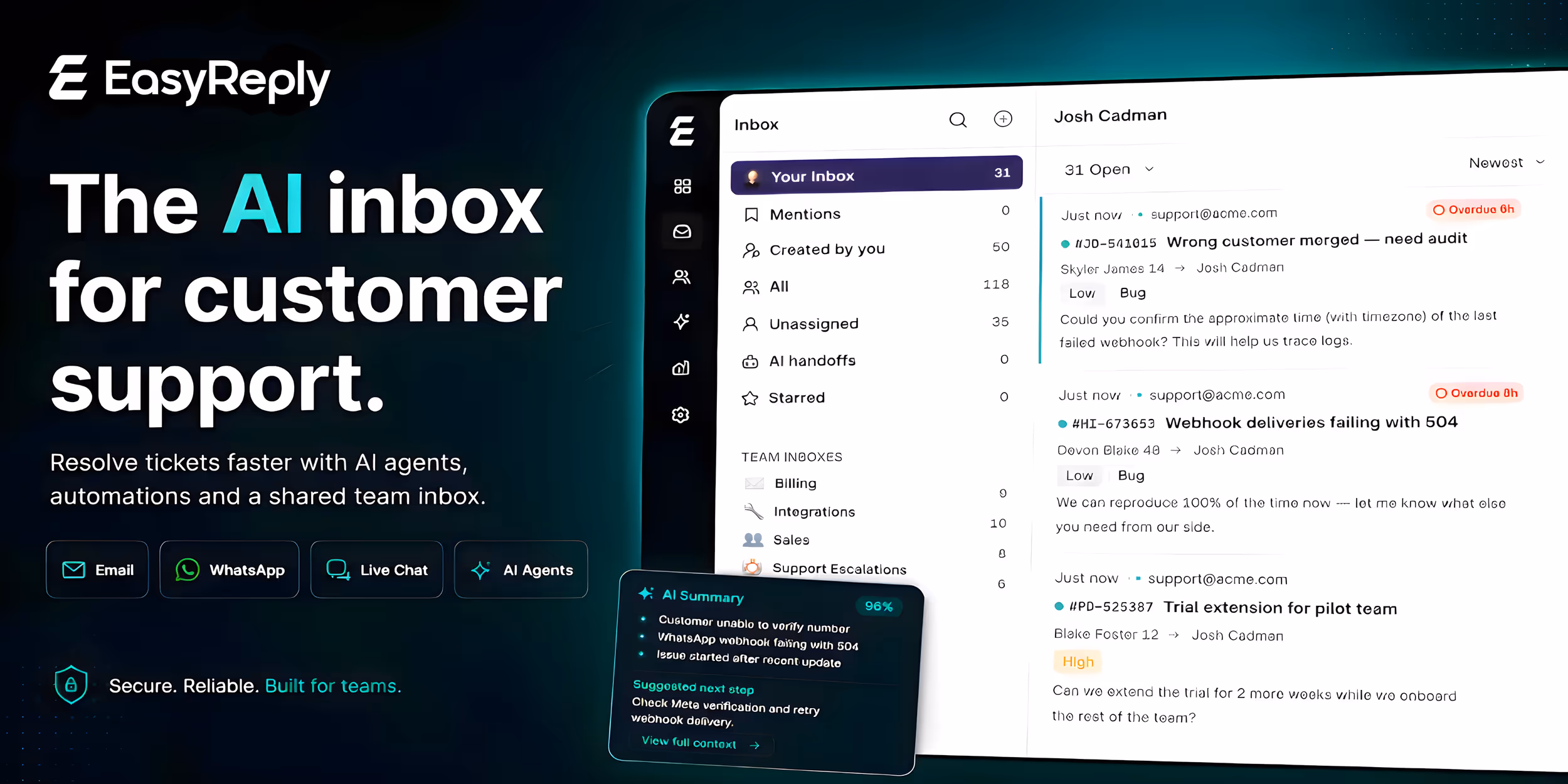 Building EasyReply: How We Used Laravel to Unify Customer Support image