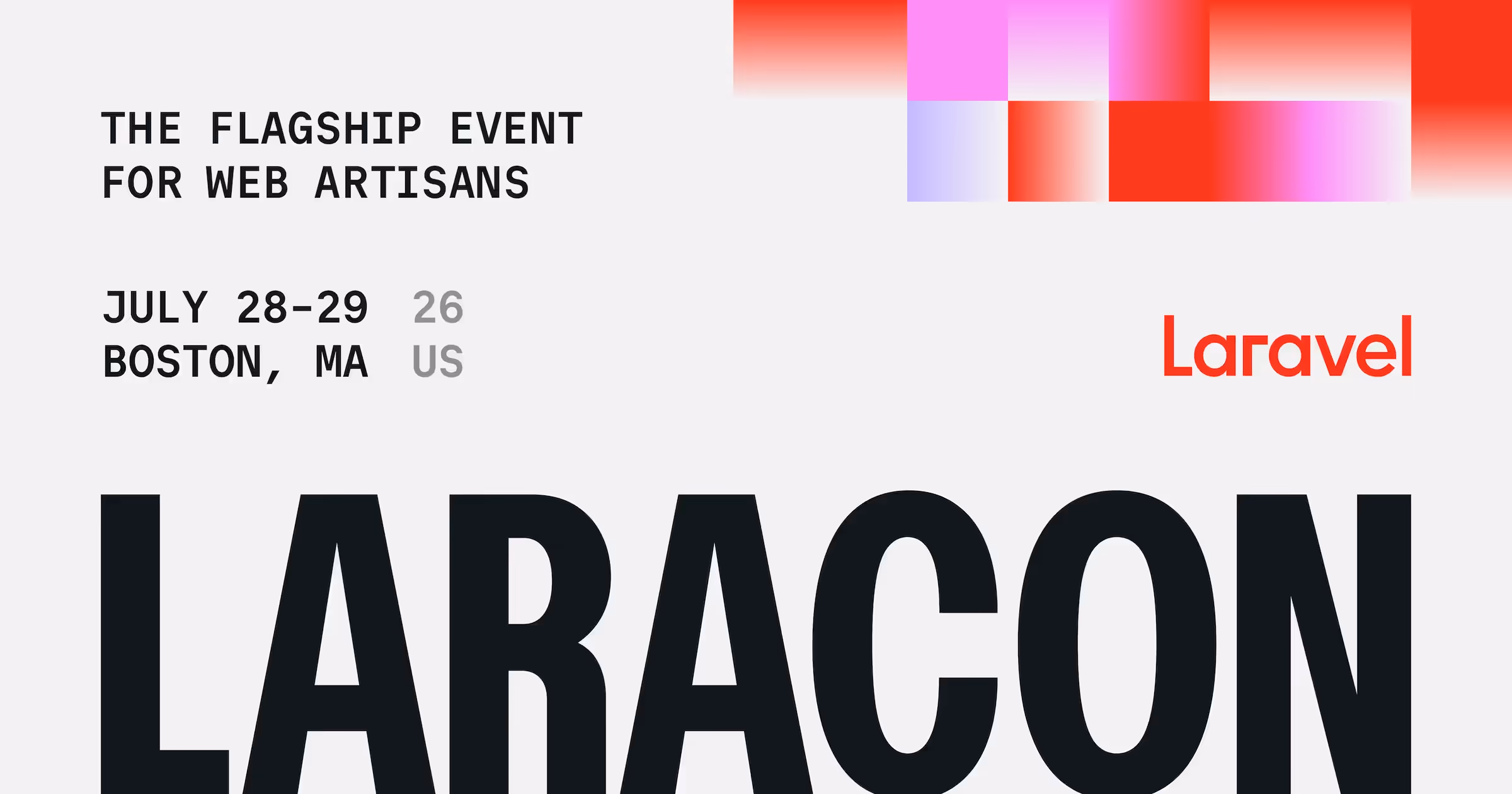 Watch Laracon US 2026 Live on YouTube image