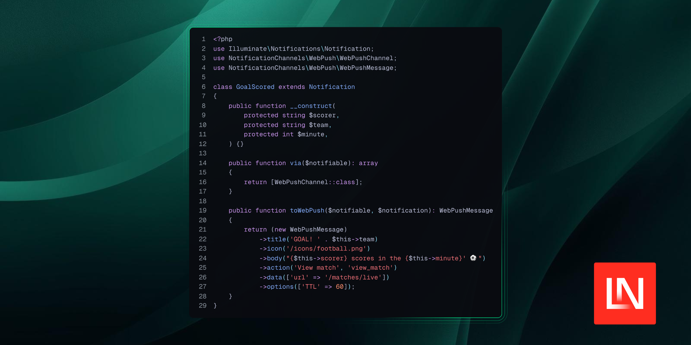 Laravel Web Push Notifications image