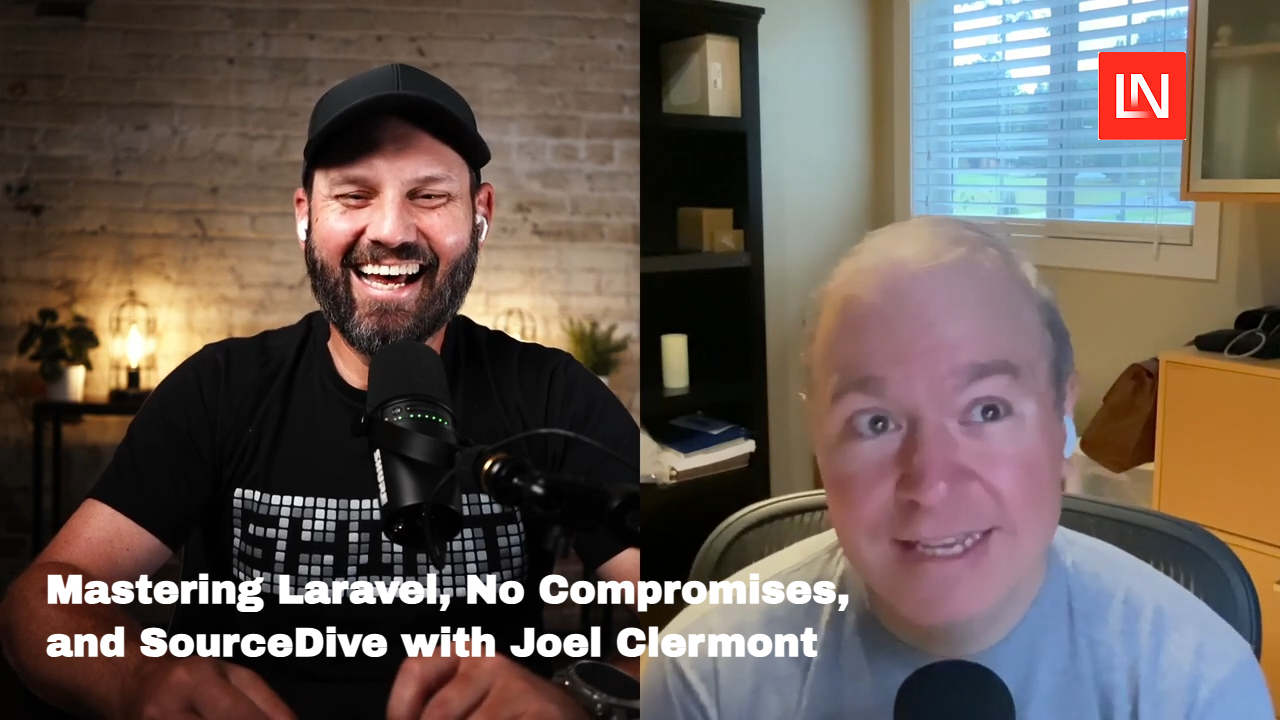 Mastering Laravel, No Compromises, and SourceDive with Joel Clermont image