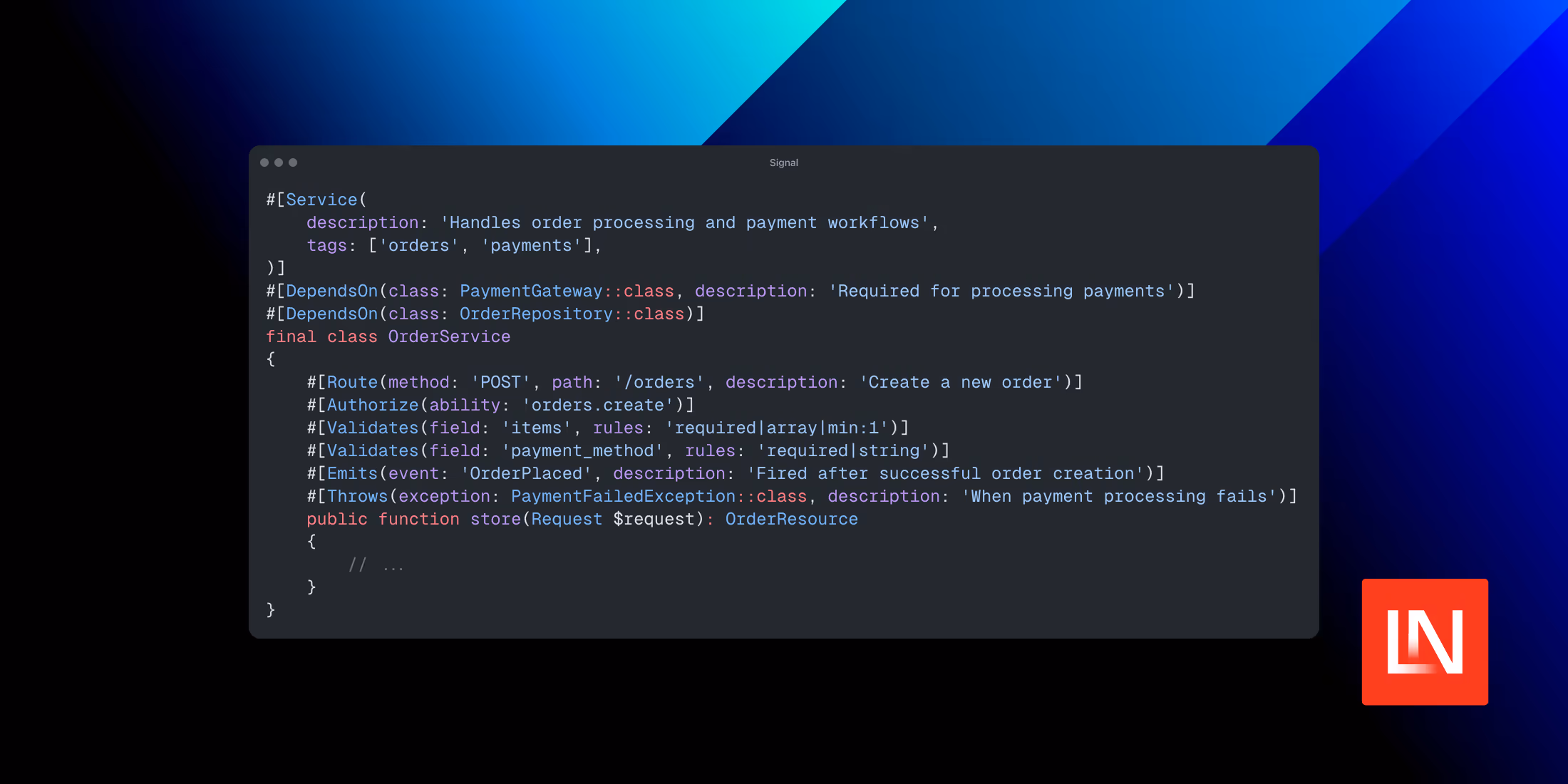 Turn PHP Attributes Into Docs With Signal image