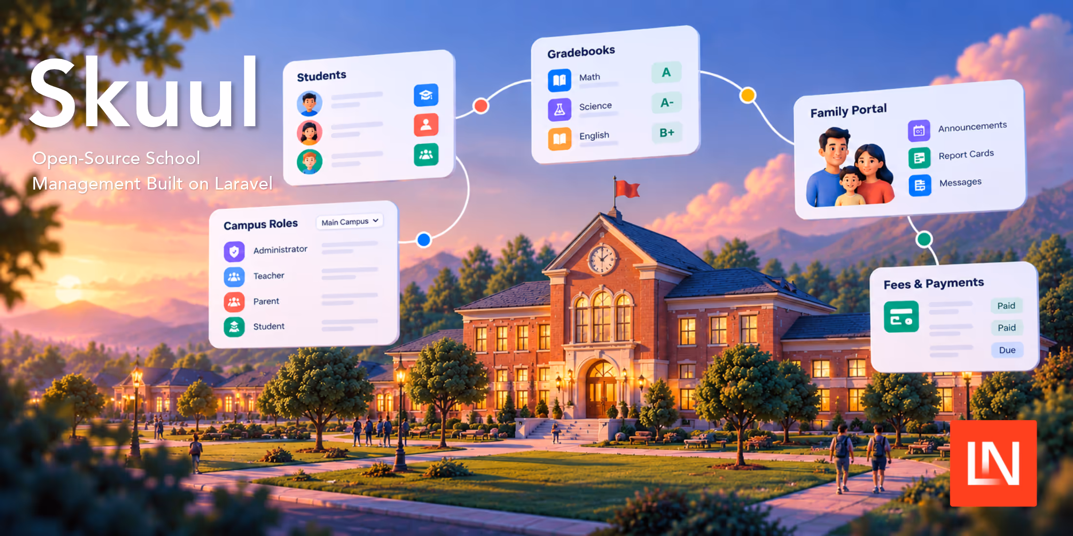 Skuul: Open-Source School Management Built on Laravel image