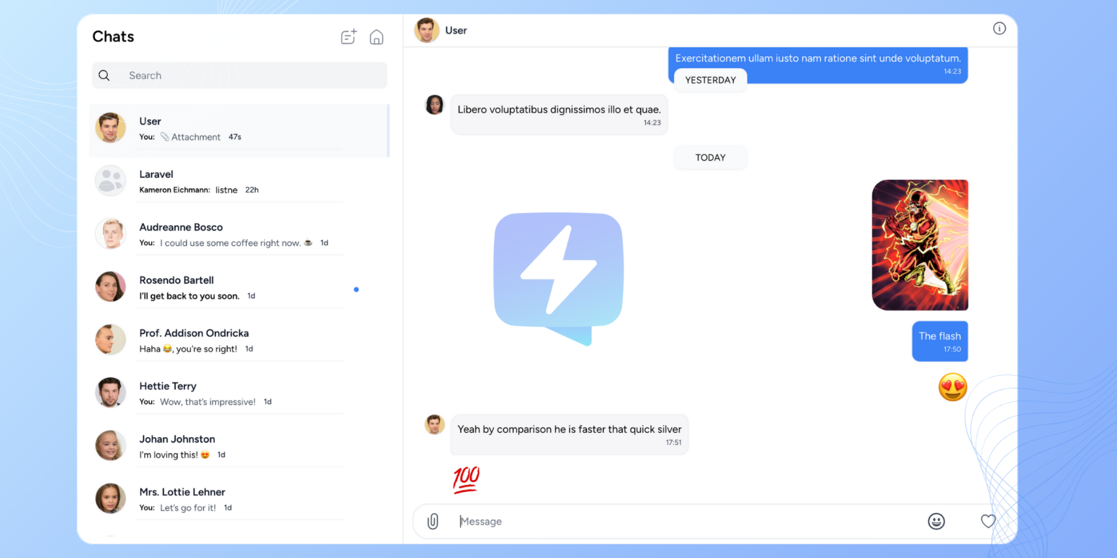 Wirechat - Laravel Livewire chat package image