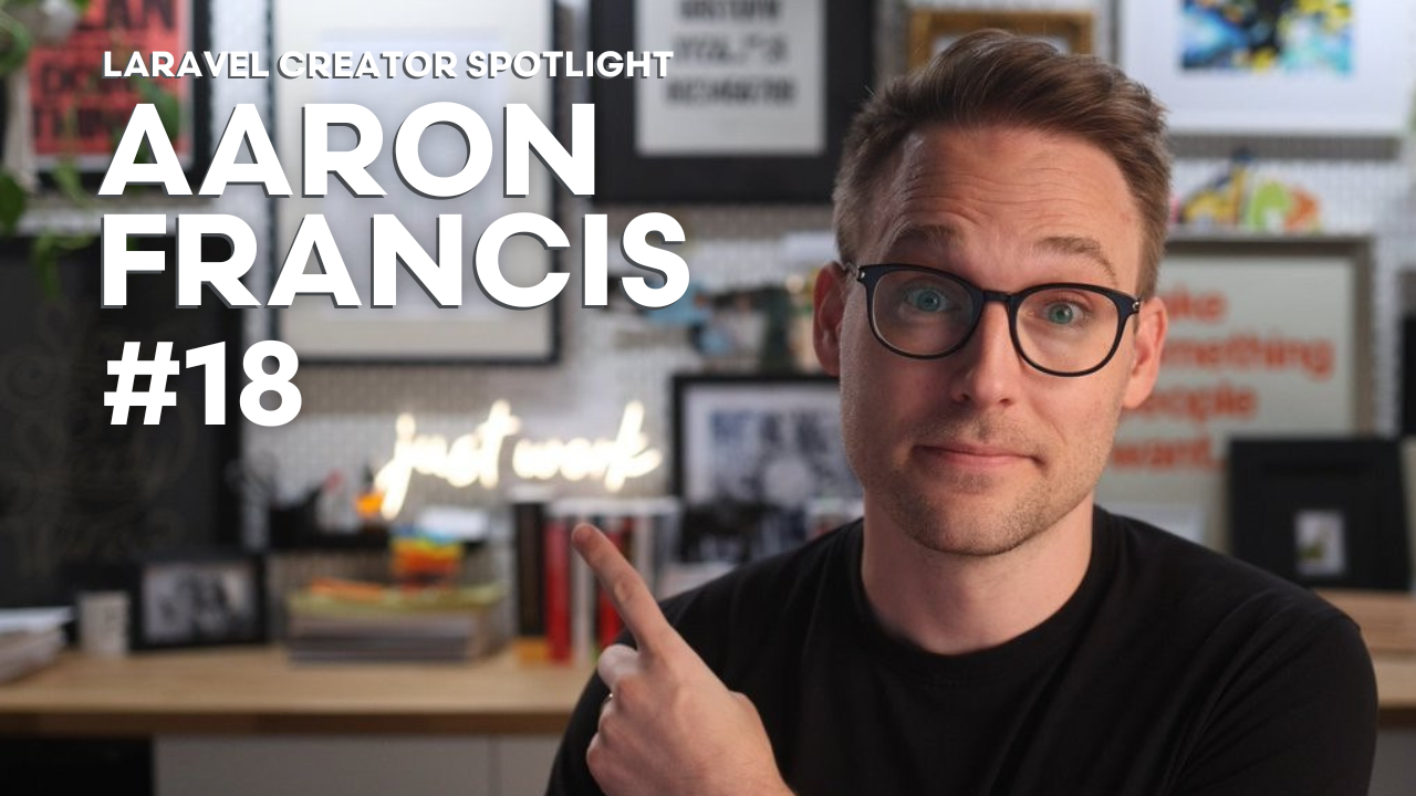 Aaron Francis: Laravel Solo, Courses, Screencasting, and more image