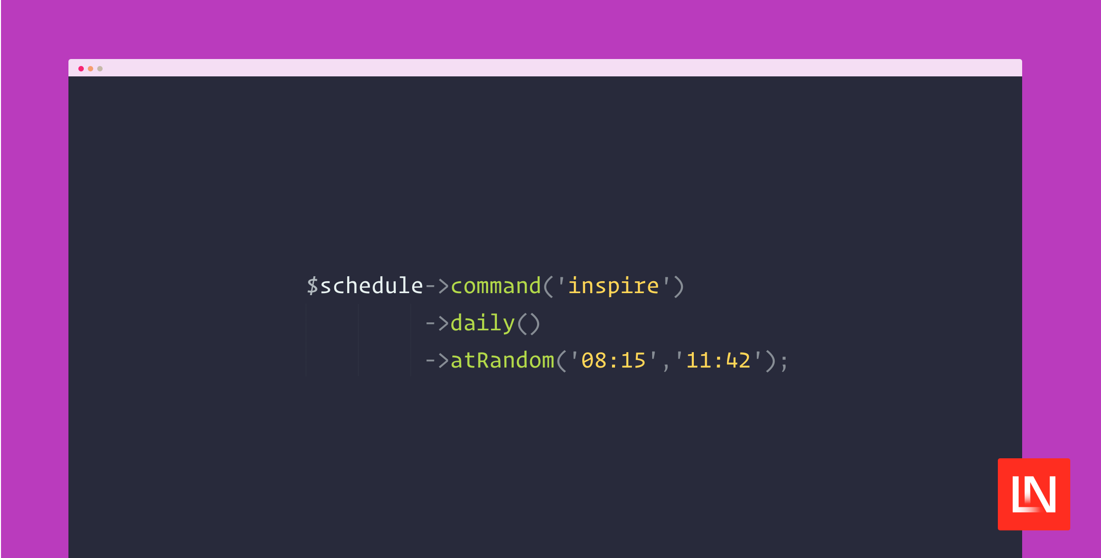 Randomize Command Execution Time with the Chaotic Schedule Package for Laravel image