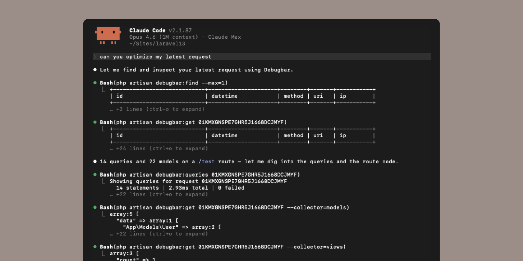 Debugbar releases v4.2.0 and add a new Boost skill image