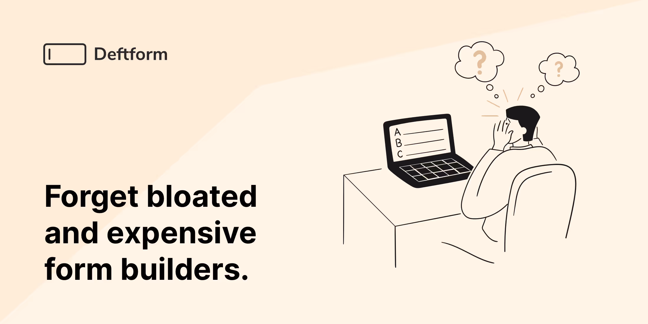 A simple form builder that stays out of your way image