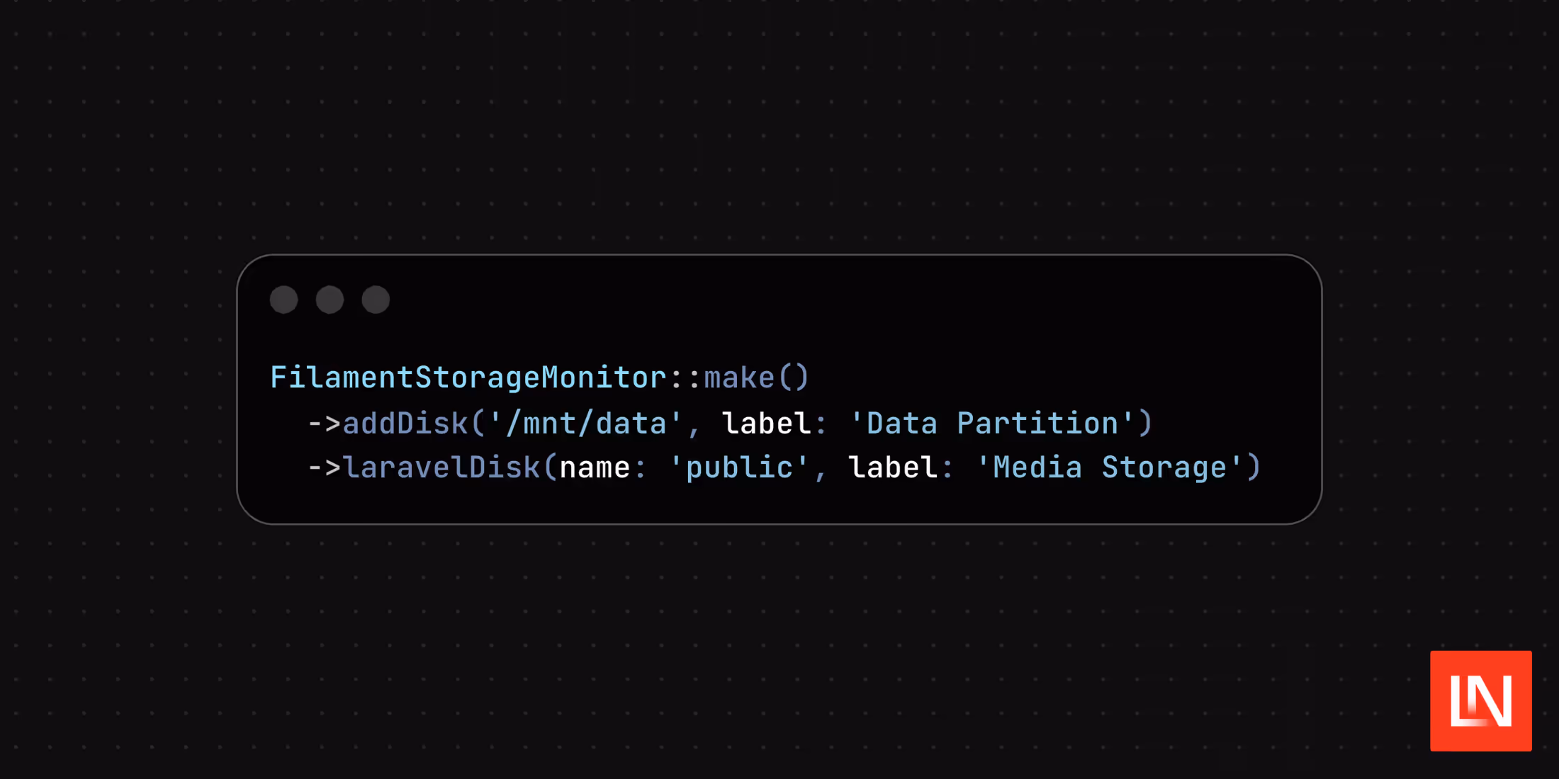 Filament Storage Monitor: Track Disk Usage From Your Filament Dashboard image