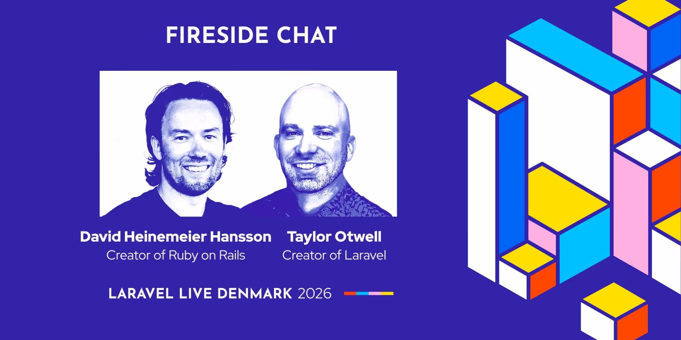 DHH Joins Laravel Live Denmark 2026 for Fireside Chat with Taylor Otwell image