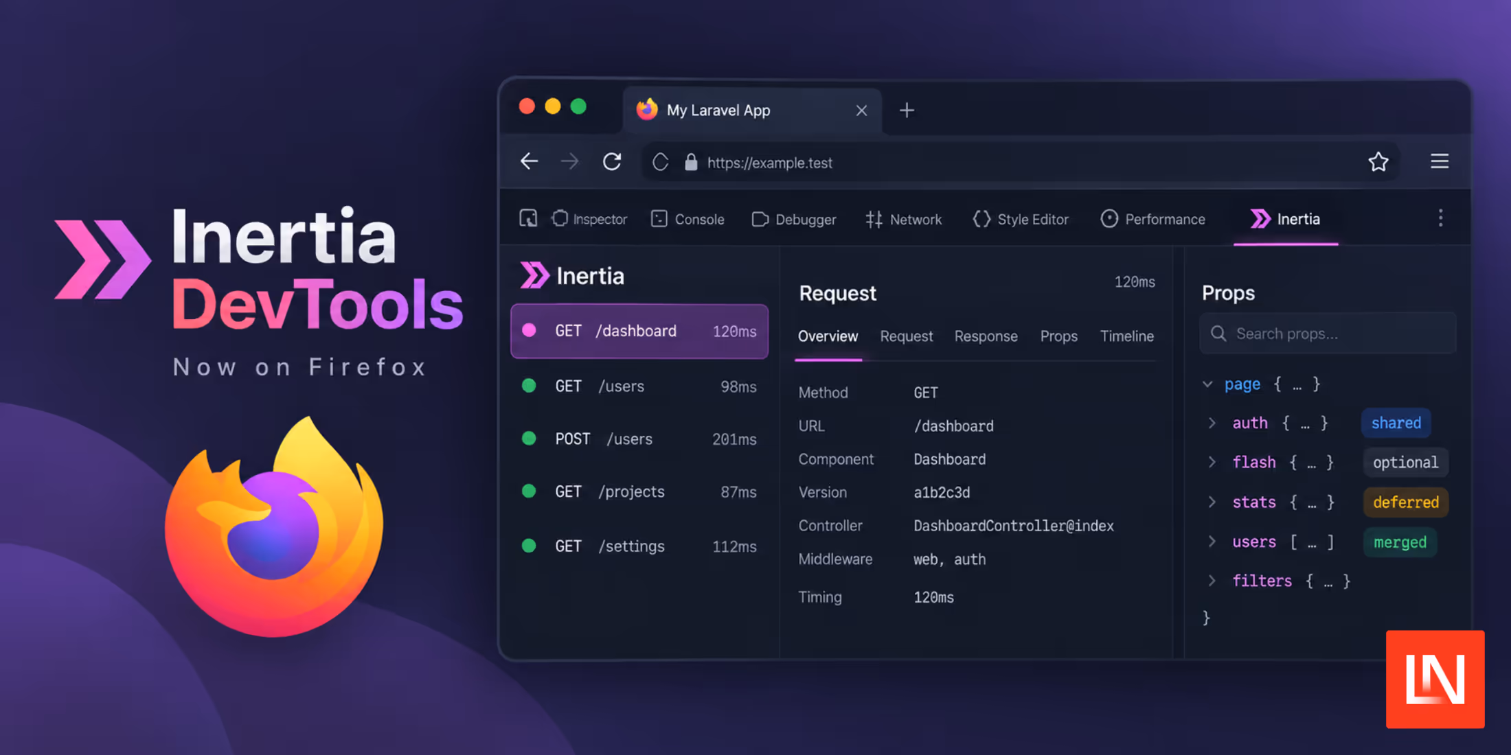 Inertia DevTools Now Available for Firefox image