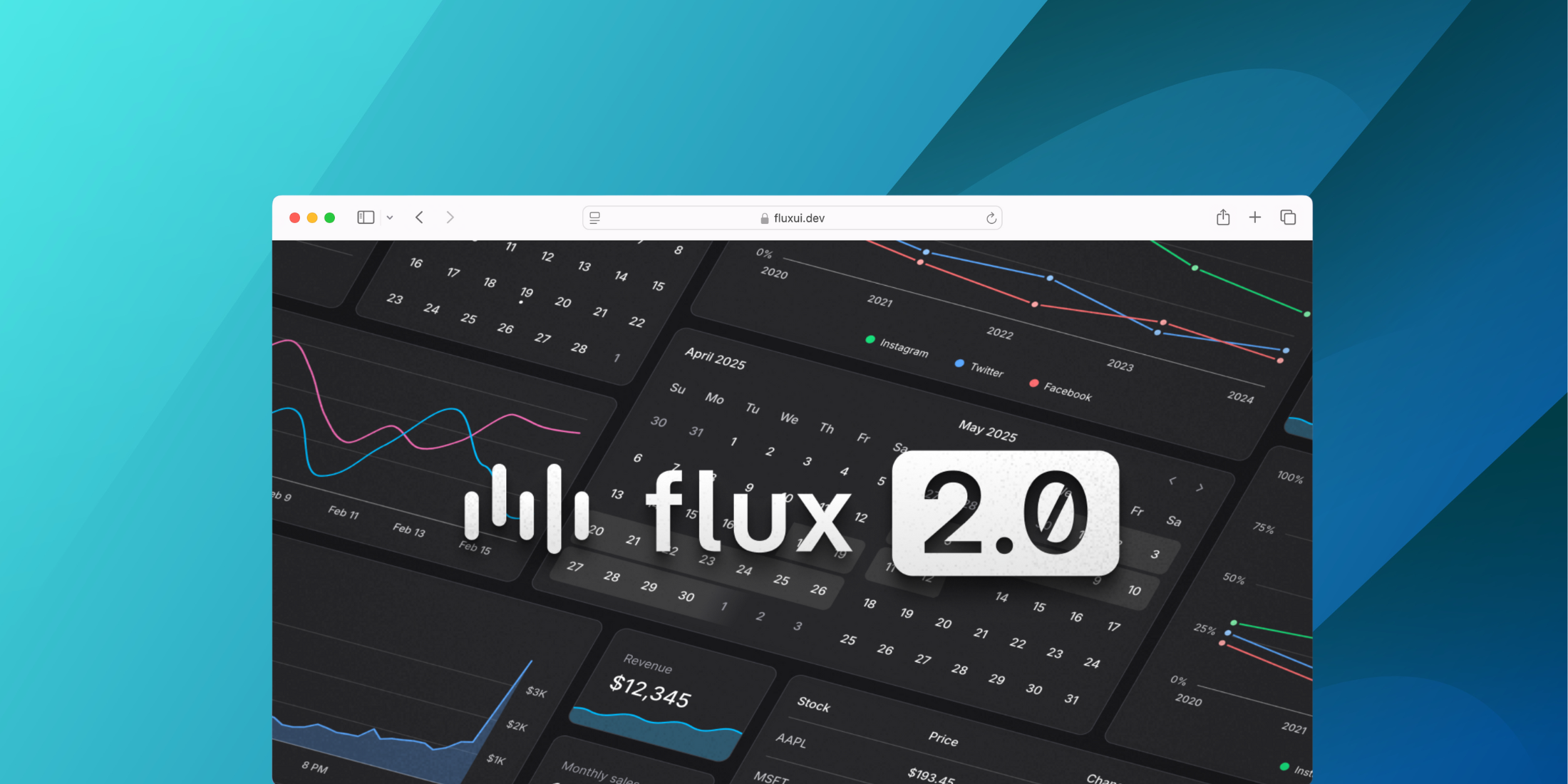 Flux 2.0 Livewire UI Kit