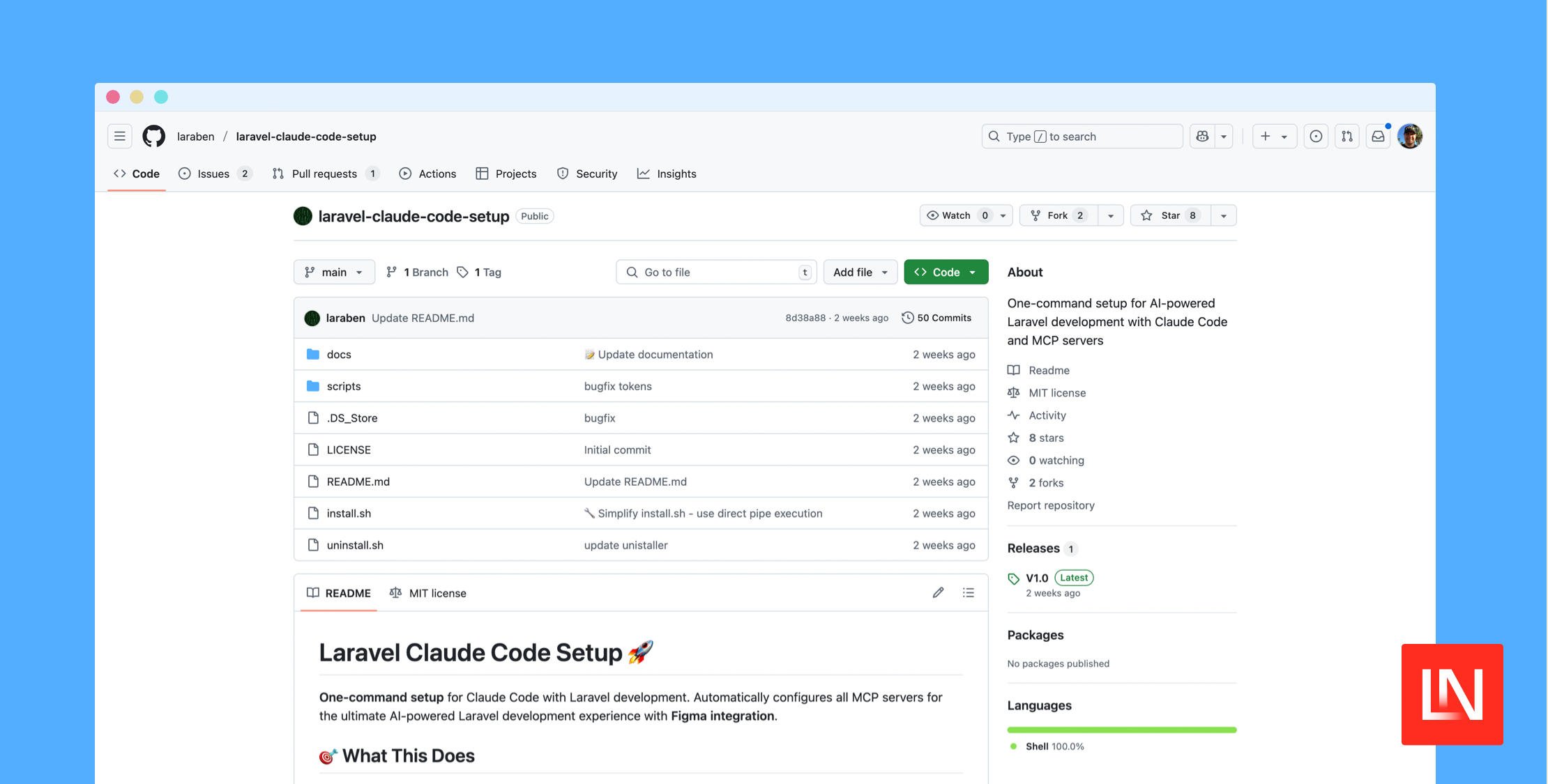 Set up an AI-powered Laravel Development Environment with Claude Code and MCP Servers