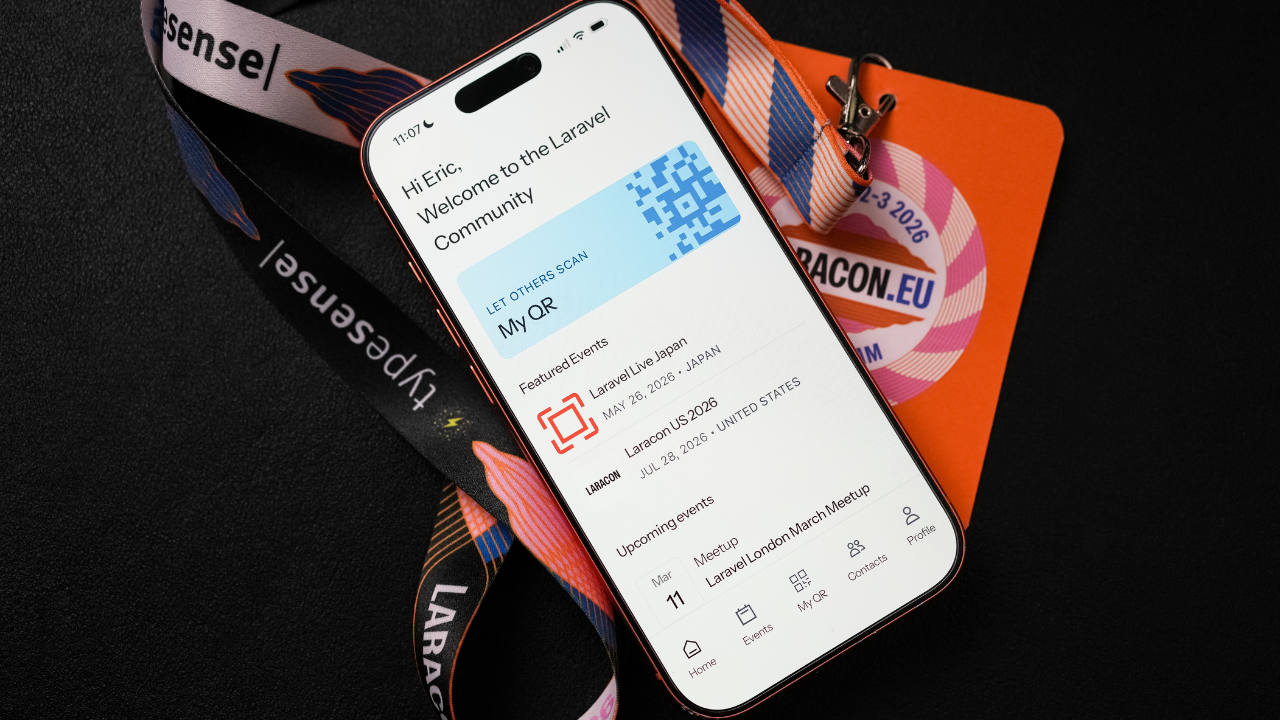 The Laravel Community Mobile App Helps You Discover Events and Connect With Developers image
