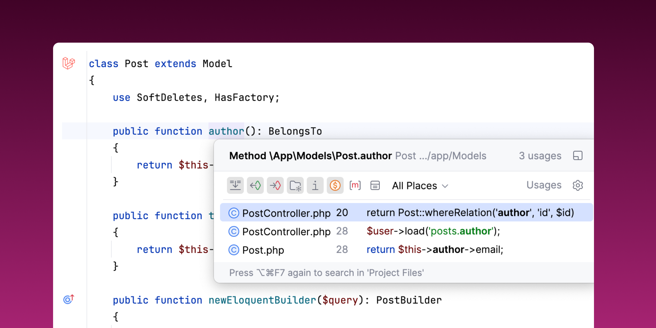 Supercharge PhpStorm with Laravel Idea image