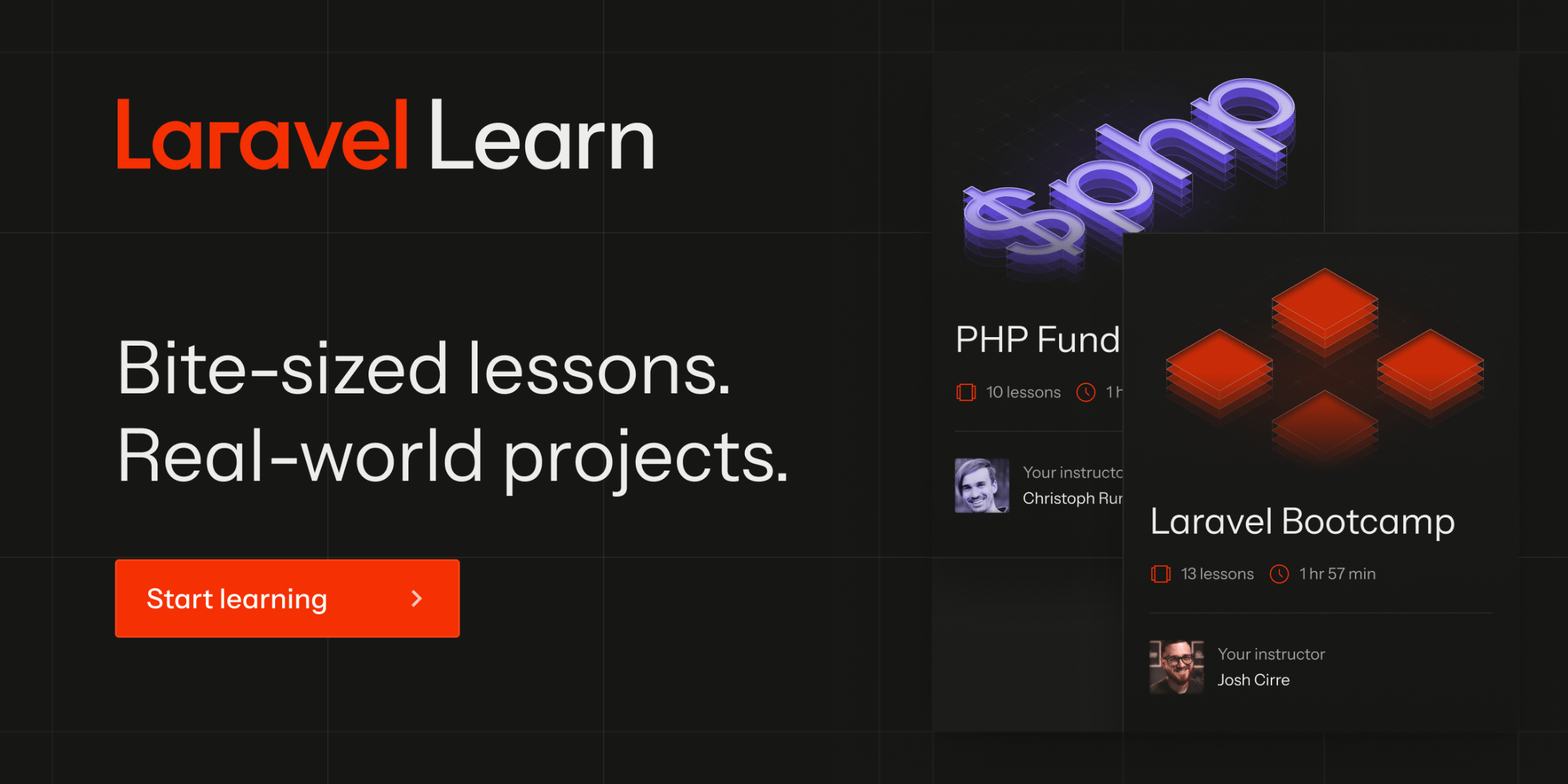 Laravel launches Laravel Learn with two free mini-courses