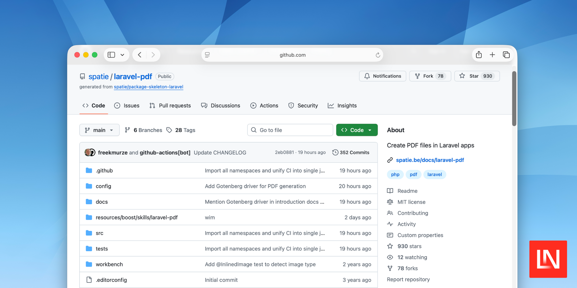 Driver-Based Architecture in Spatie's Laravel PDF v2 image