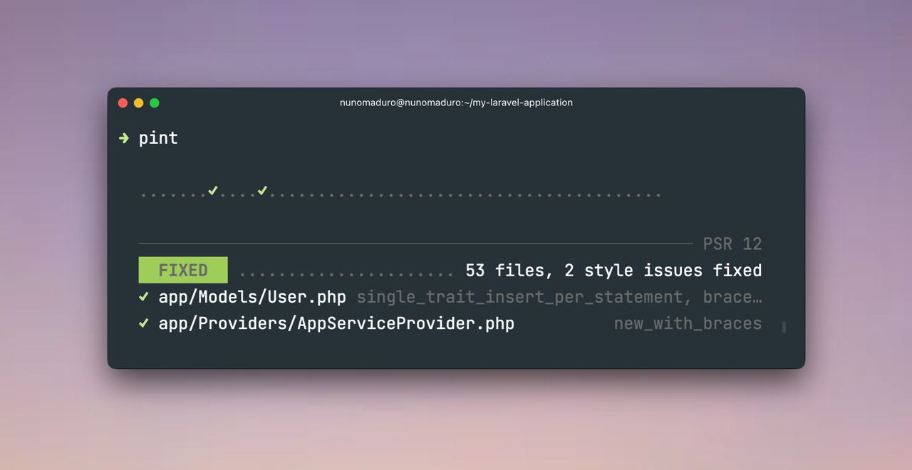 Run Laravel Pint Faster in Parallel Mode