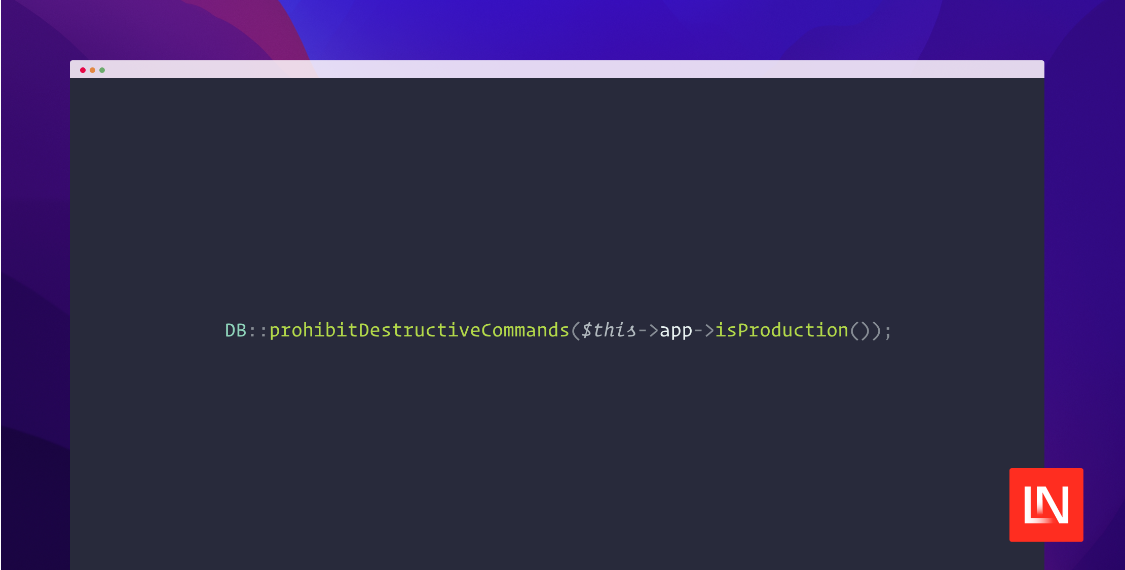The Ability to Prevent Destructive Commands From Running is Coming to Laravel 11 image