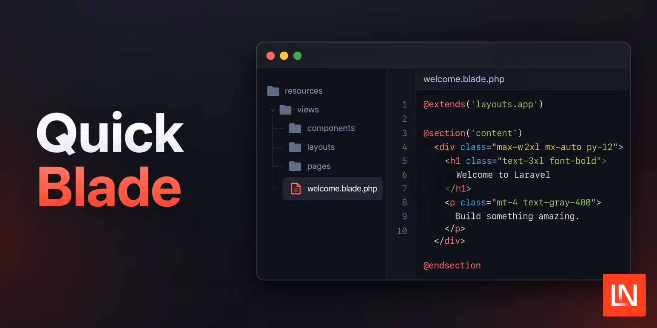 Preview Blade Templates in macOS Finder with Quick Blade image