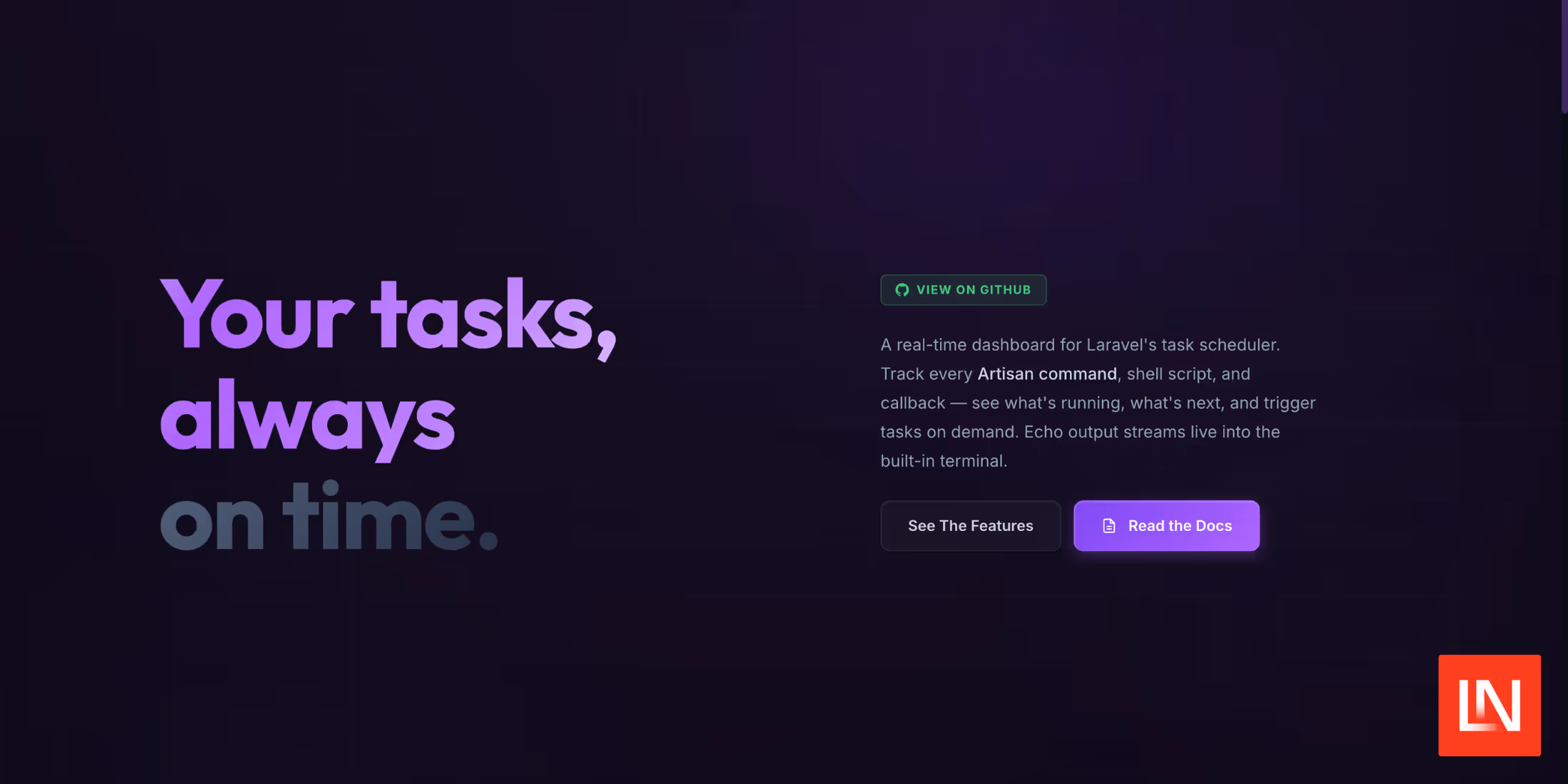 Scheduler List: A Web Dashboard for Laravel's Scheduled Tasks image