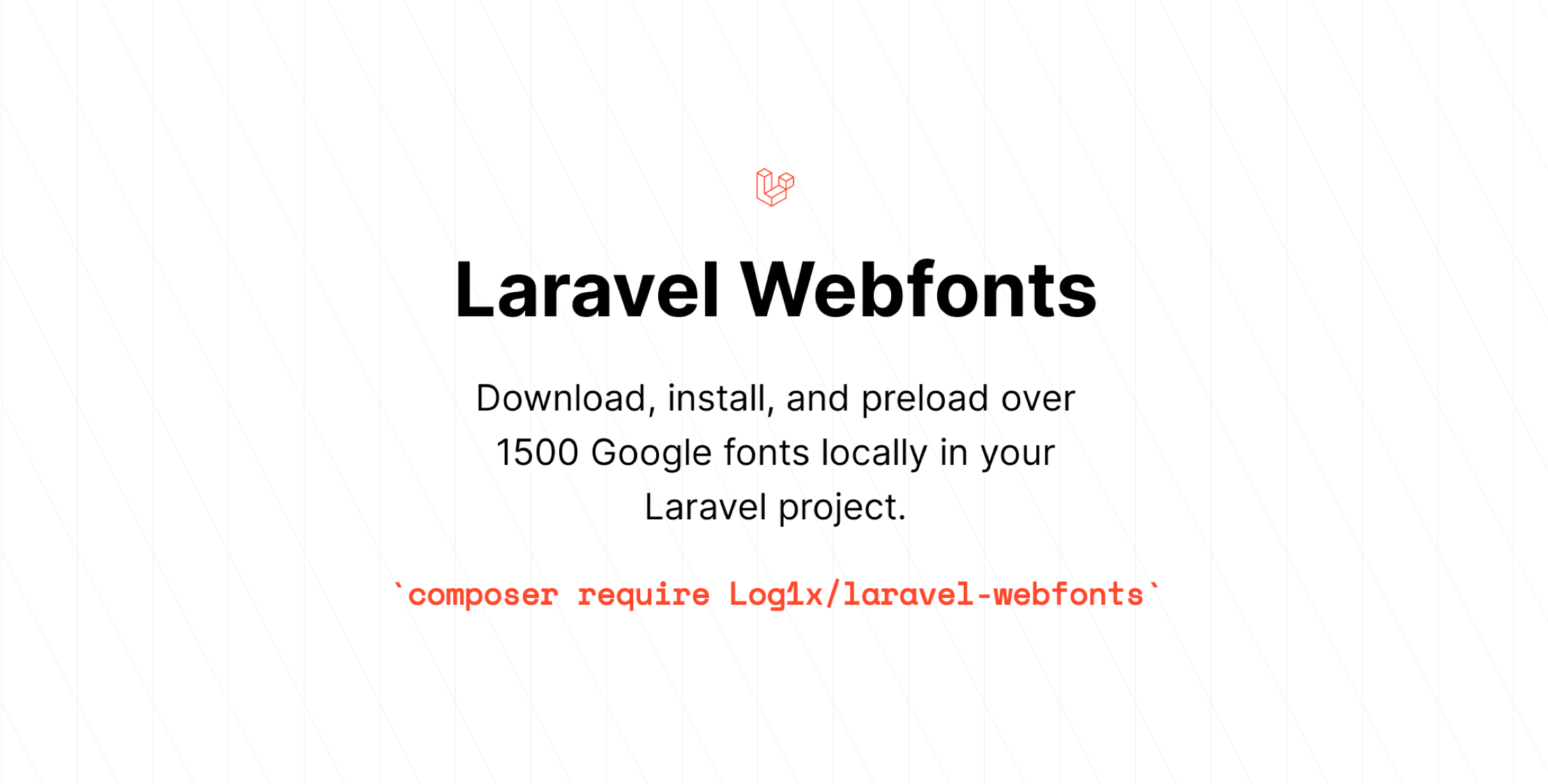 Download Over 1,500 Google Fonts in Your Laravel Project image