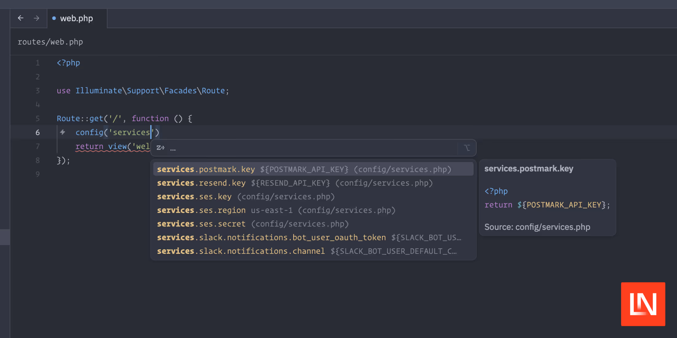 Community Laravel Extension for Zed image