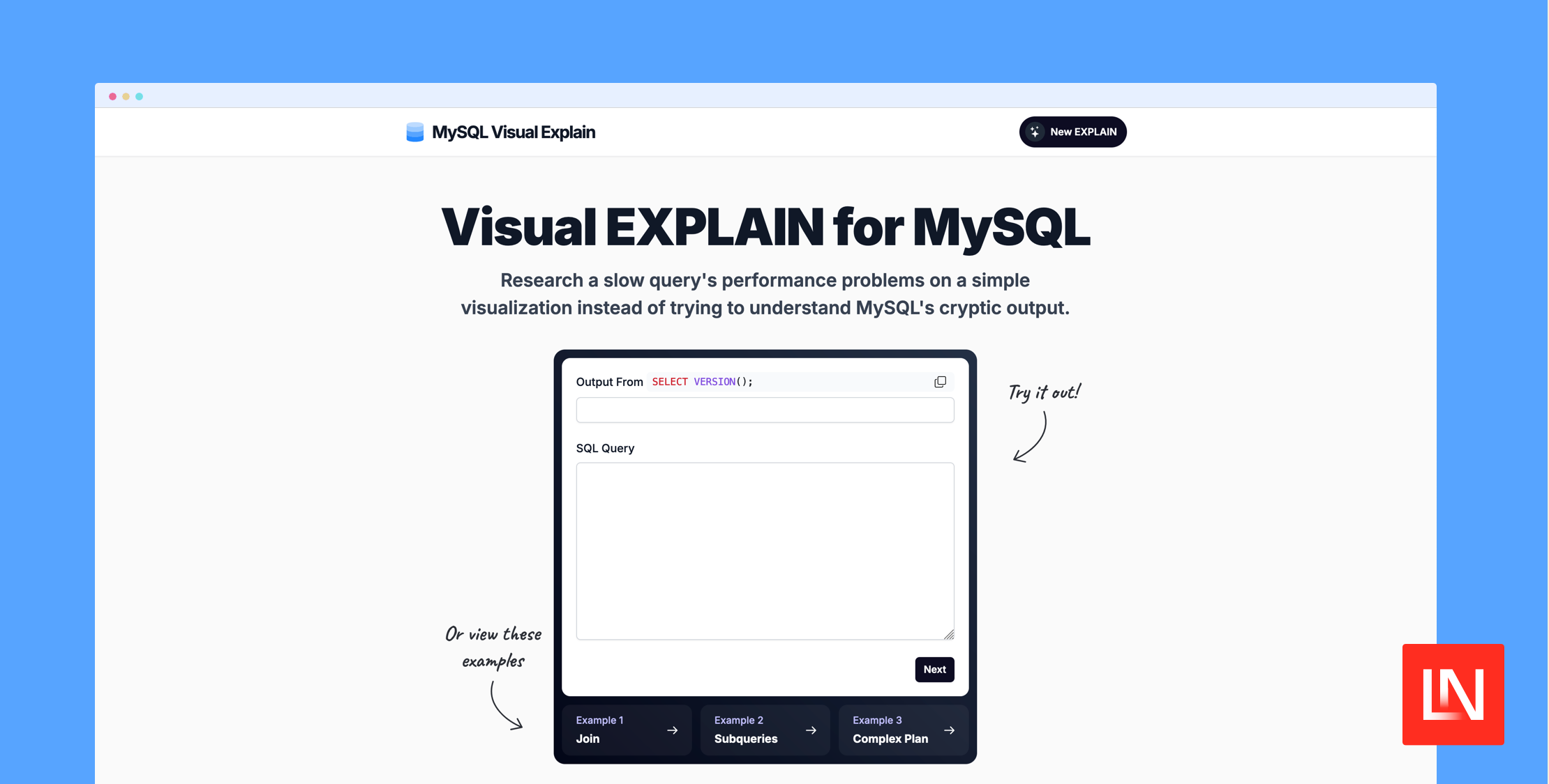 Visual EXPLAIN for MySQL and Laravel